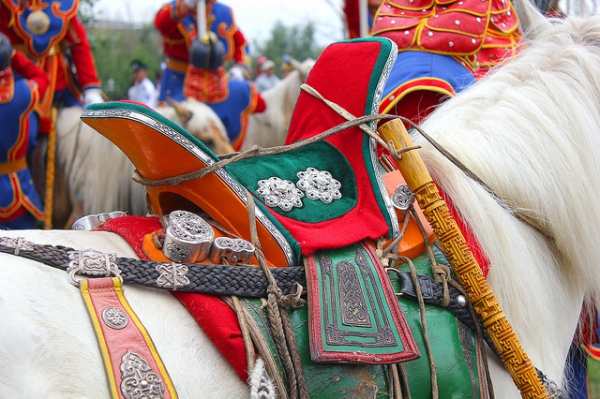 La selle mongolie