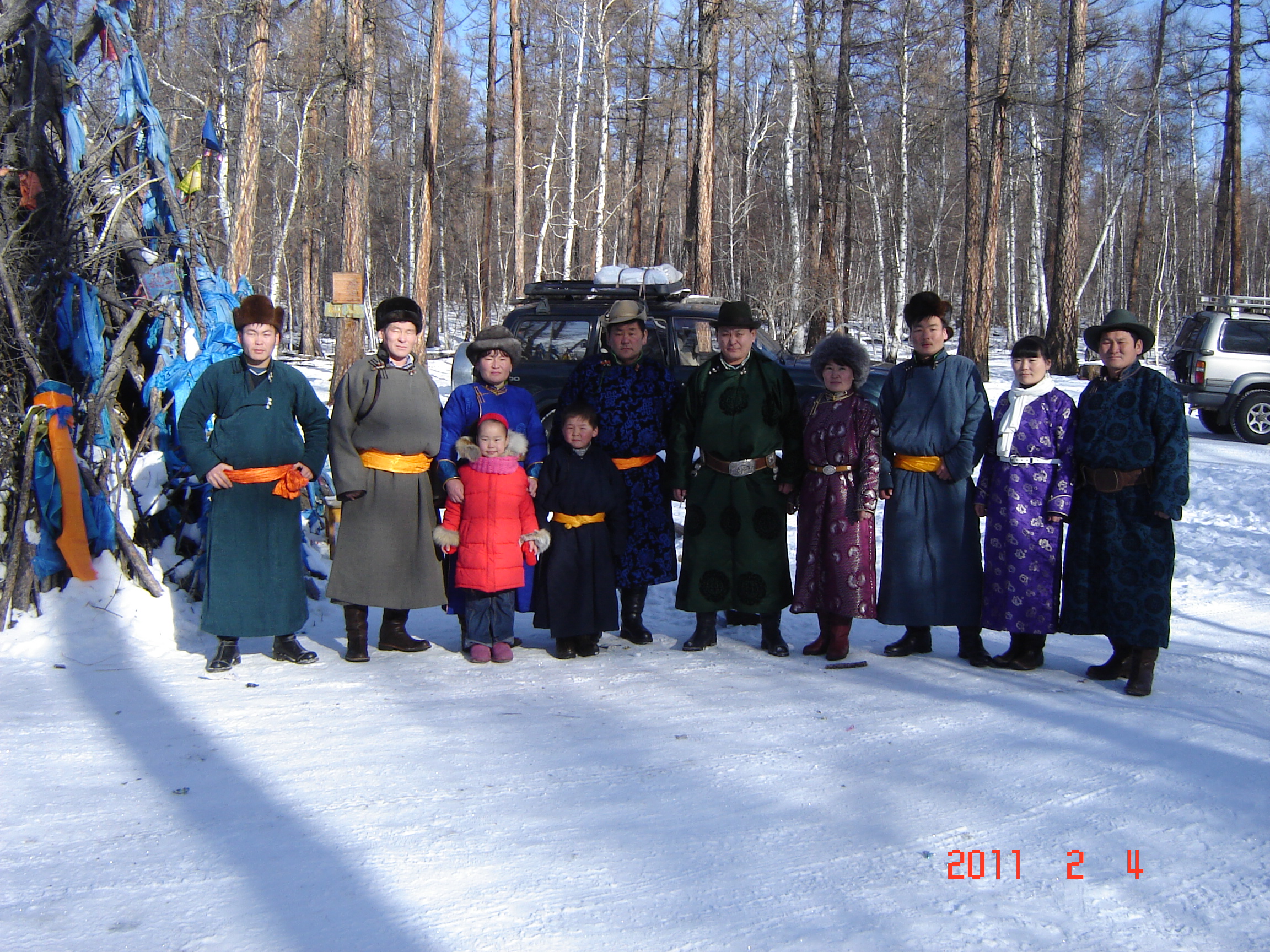 Les groupes ethniques à la région Khuvsgul de la Mongolie article