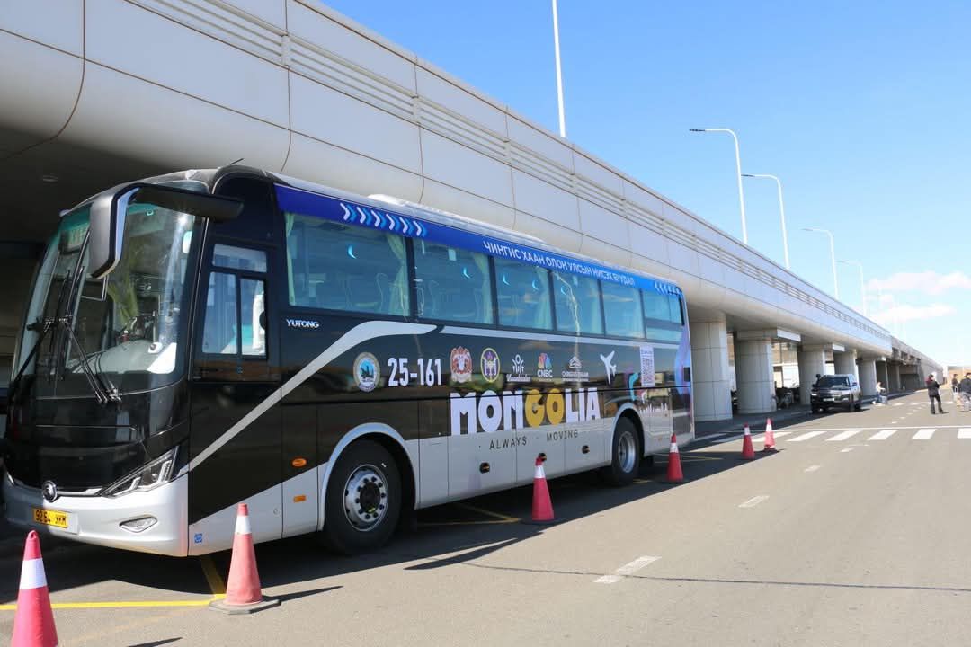 Nouvel horaire des bus pour l’aéroport international chinggis khaan (à partir du 4 mai 2025)